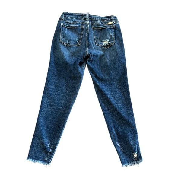 Kancan Estilo Skinny‎ Medium Wash Distressed Denim Jeans Size 29 - Picture 3 of 9